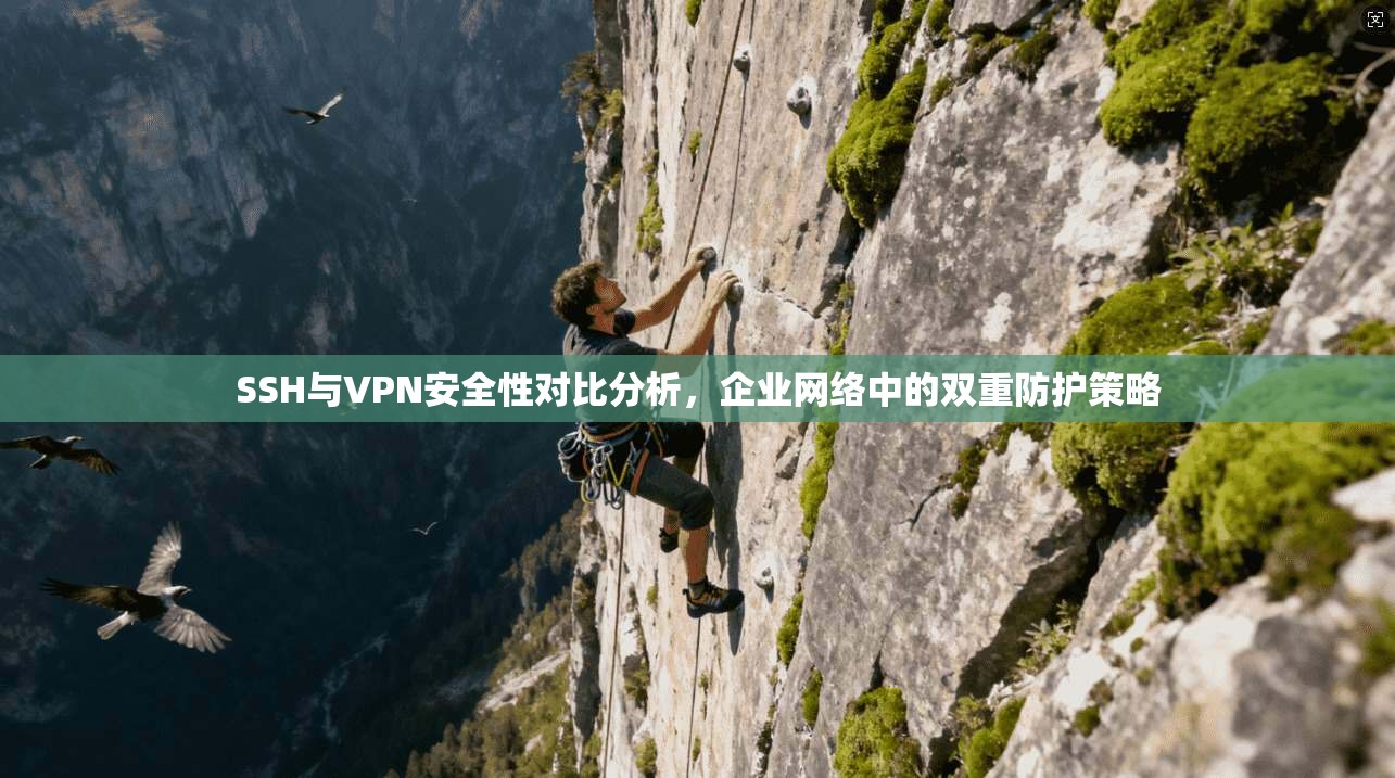 SSH与VPN安全性对比分析，企业网络中的双重防护策略