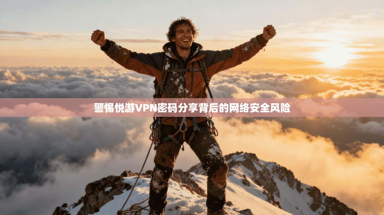 警惕悦游VPN密码分享背后的网络安全风险