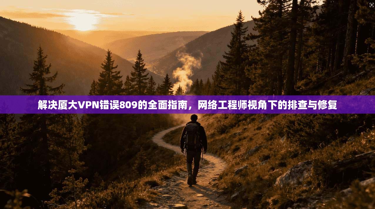 解决厦大VPN错误809的全面指南,网络工程师视角下的排查与修复 解决厦大VPN错误809的全面指南,网络工程师视角下的排查与修复