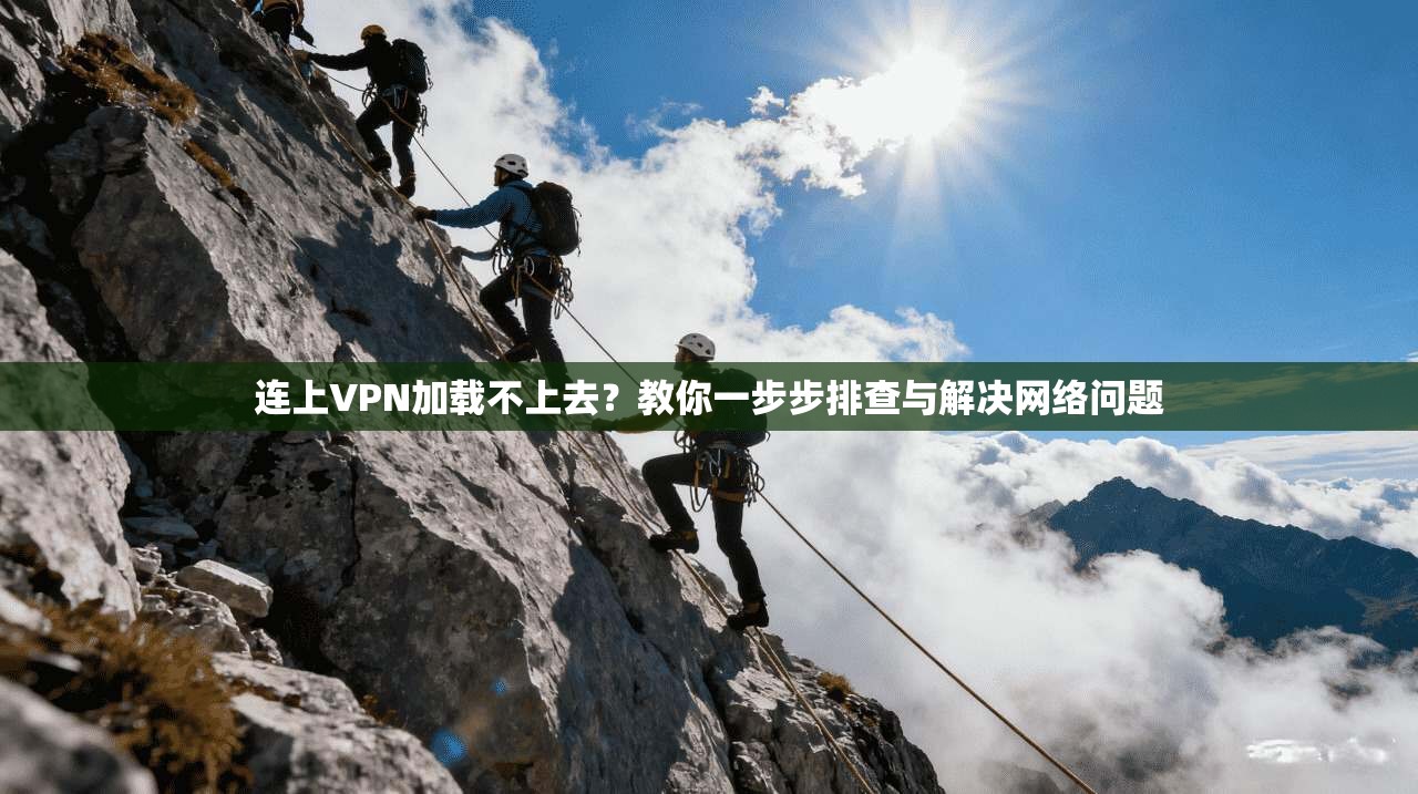 连上VPN加载不上去？教你一步步排查与解决网络问题