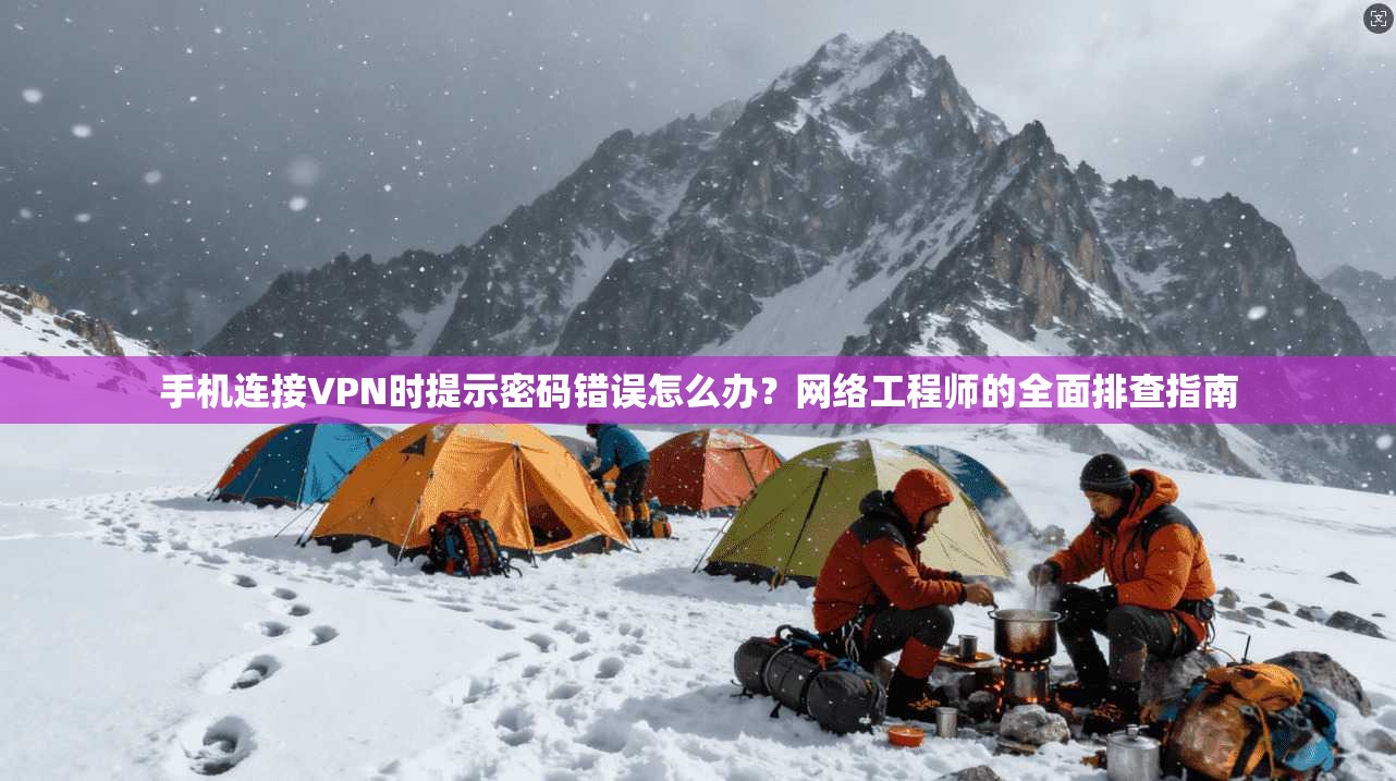 手机连接VPN时提示密码错误怎么办?网络工程师的全面排查指南 手机连接VPN时提示密码错误怎么办?网络工程师的全面排查指南