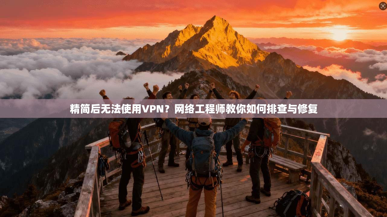 精简后无法使用VPN?网络工程师教你如何排查与修复 精简后无法使用VPN?网络工程师教你如何排查与修复