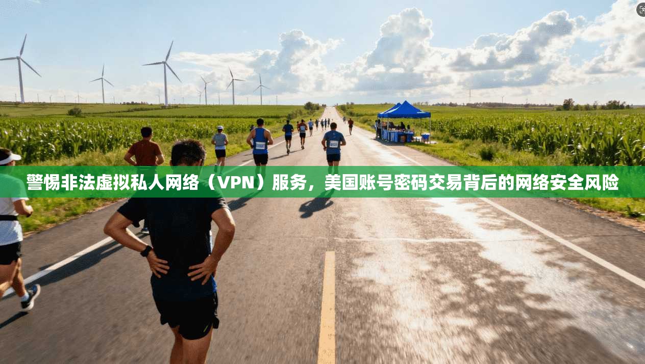 警惕非法虚拟私人网络(VPN)服务,美国账号密码交易背后的网络安全风险