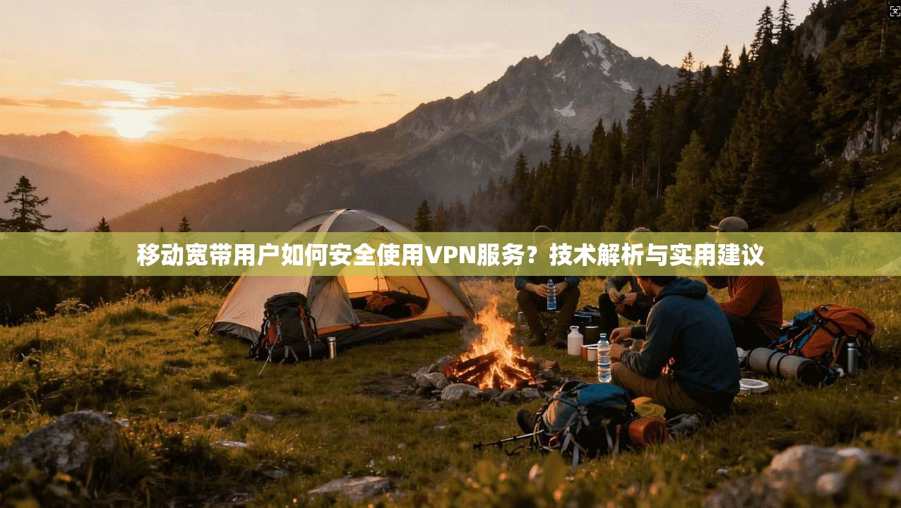 移动宽带用户如何安全使用VPN服务？技术解析与实用建议