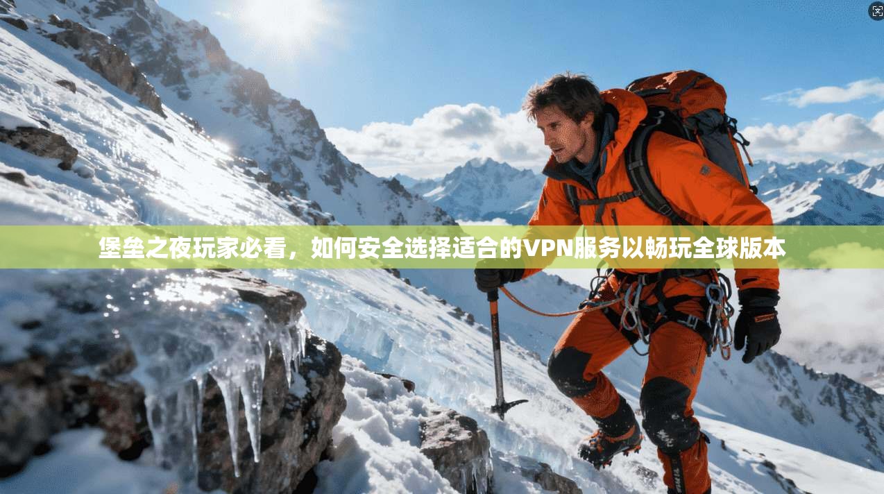 堡垒之夜玩家必看，如何安全选择适合的VPN服务以畅玩全球版本