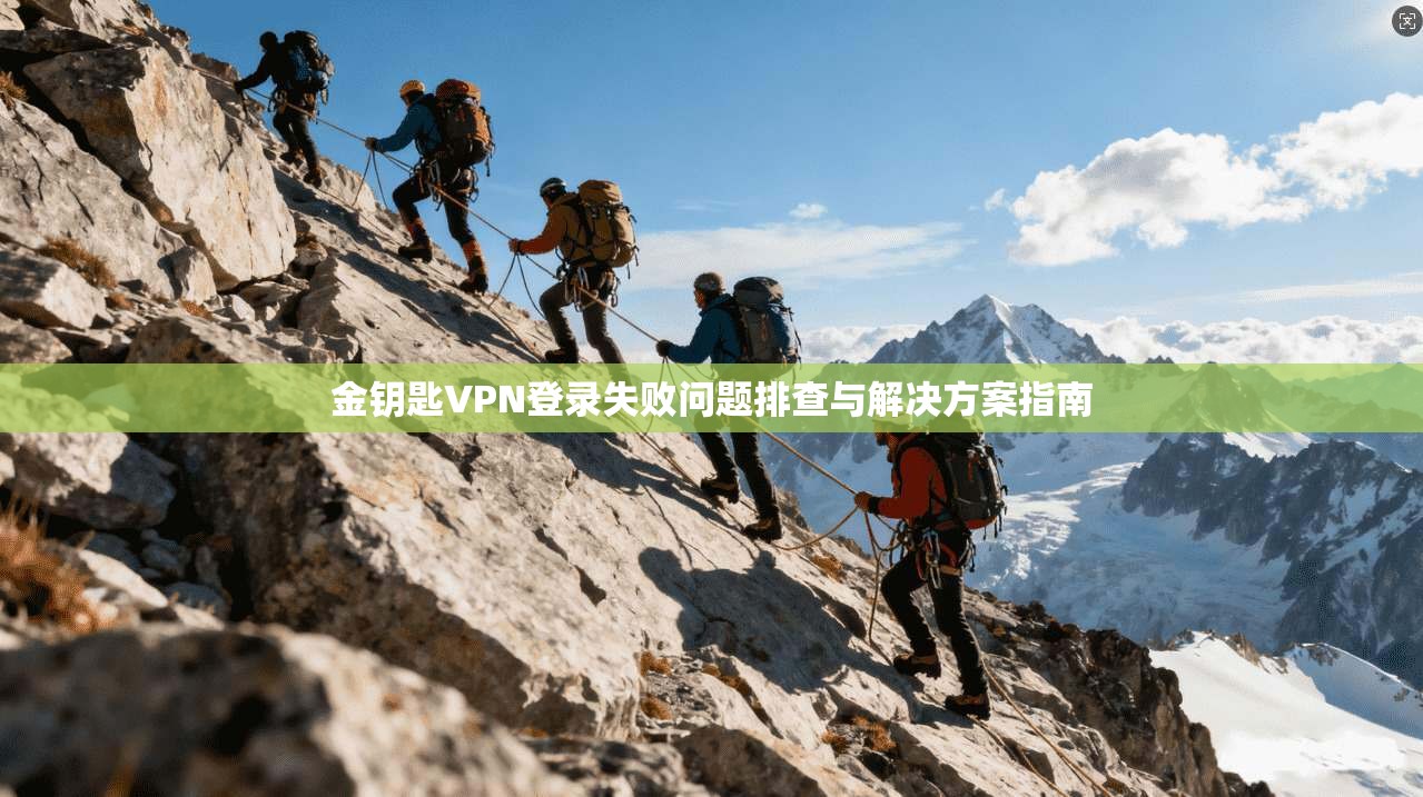 金钥匙VPN登录失败问题排查与解决方案指南