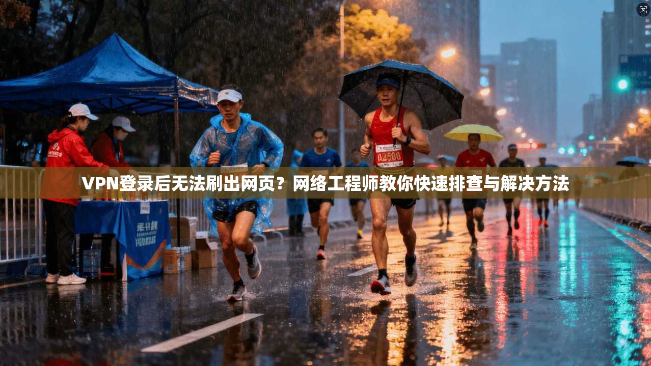 VPN登录后无法刷出网页?网络工程师教你快速排查与解决方法 VPN登录后无法刷出网页?网络工程师教你快速排查与解决方法