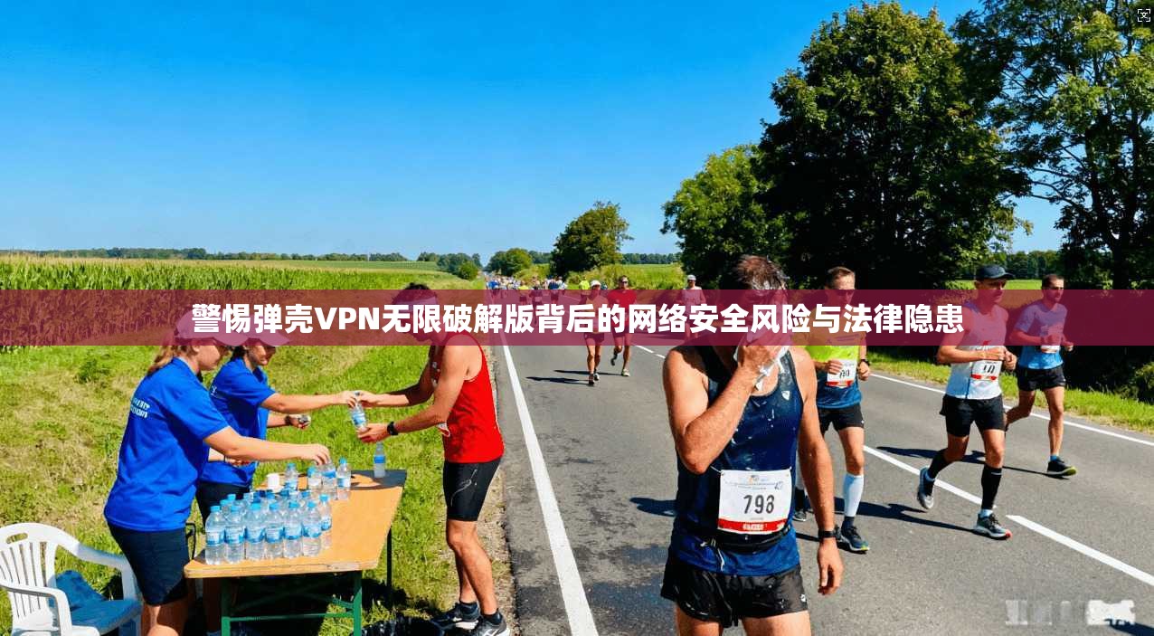 警惕弹壳VPN无限破解版背后的网络安全风险与法律隐患