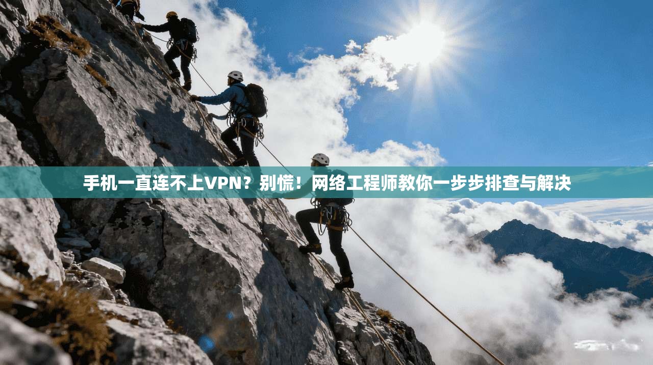 手机一直连不上VPN?别慌!网络工程师教你一步步排查与解决 手机一直连不上VPN?别慌!网络工程师教你一步步排查与解决