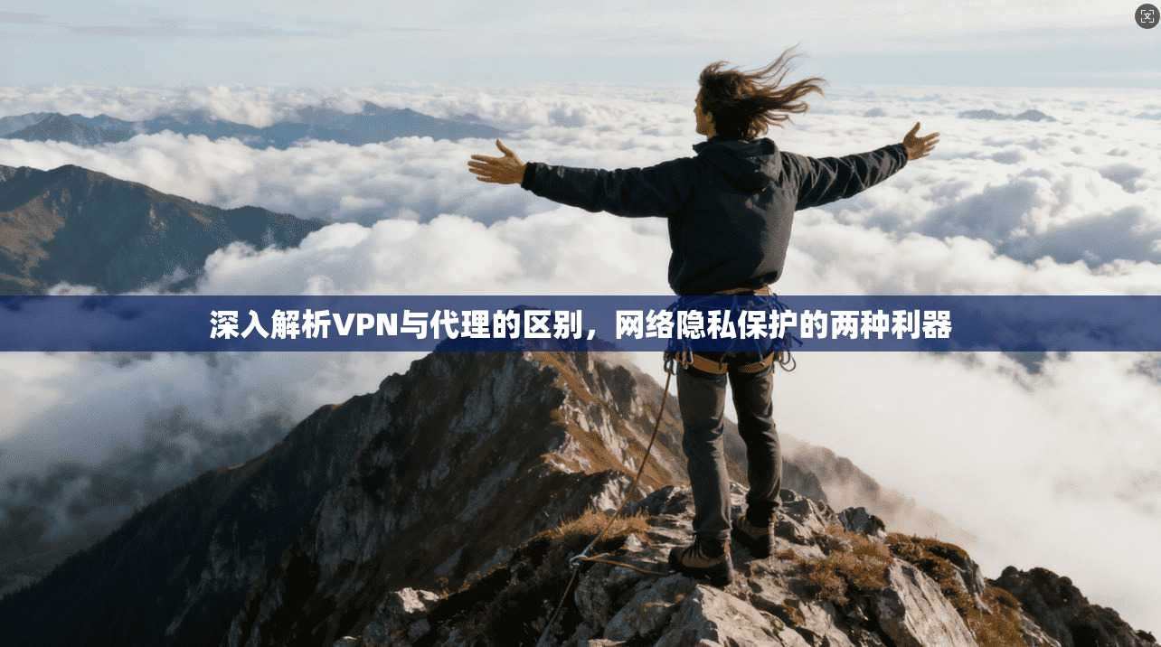 深入解析VPN与代理的区别，网络隐私保护的两种利器