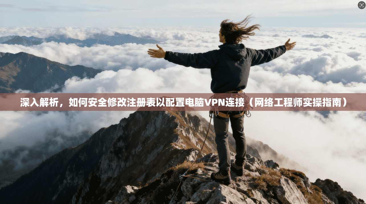 深入解析,如何安全修改注册表以配置电脑VPN连接(网络工程师实操指南)