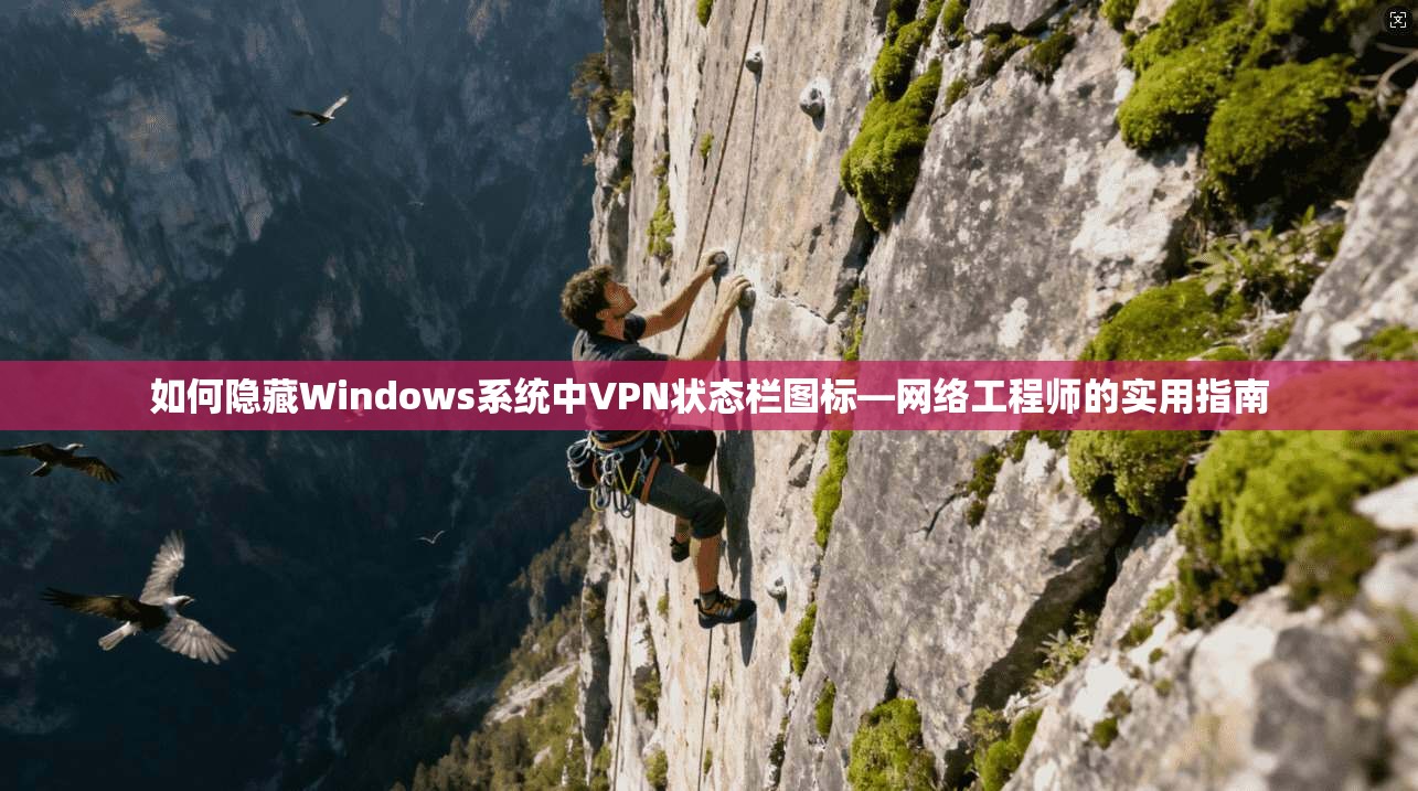 如何隐藏Windows系统中VPN状态栏图标—网络工程师的实用指南