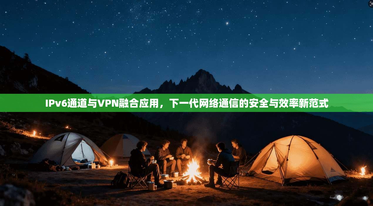 IPv6通道与VPN融合应用,下一代网络通信的安全与效率新范式 IPv6通道与VPN融合应用,下一代网络通信的安全与效率新范式